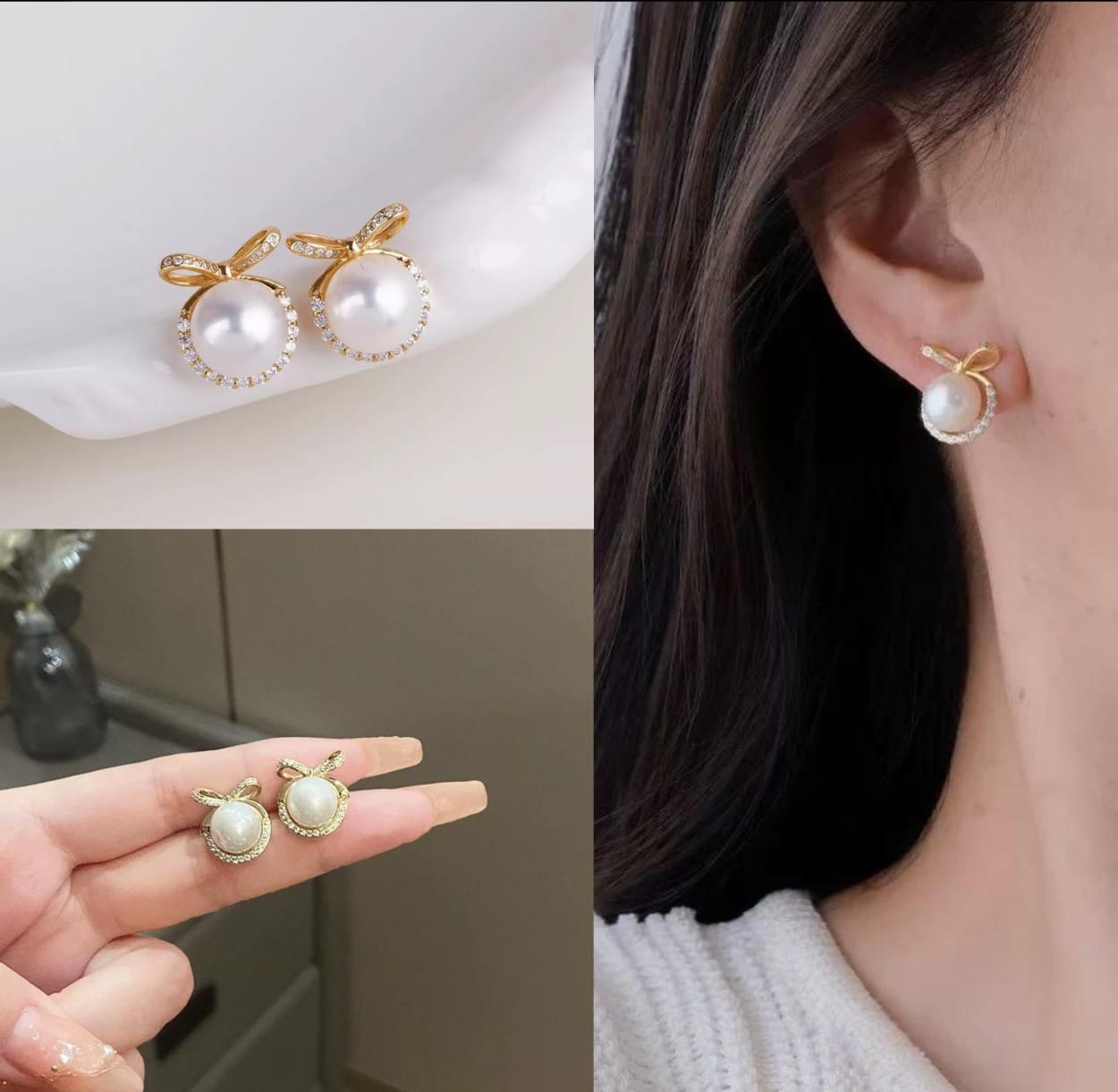 Elegant Stud Earring Set