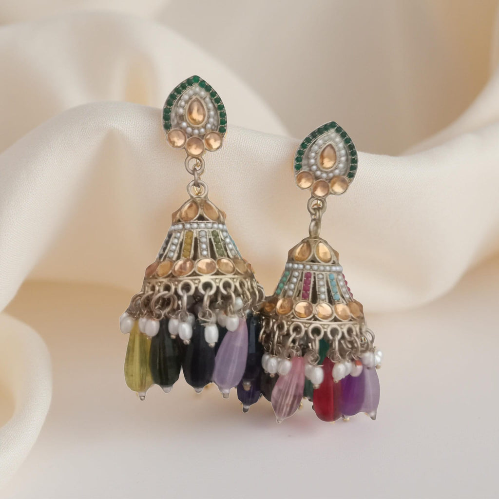 Royal Multicolour Jhumka