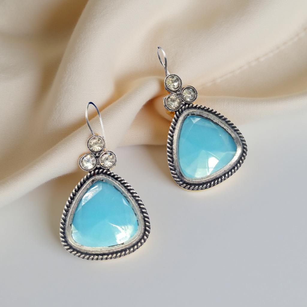 Rosé Glow Vintage Dangler Earrings