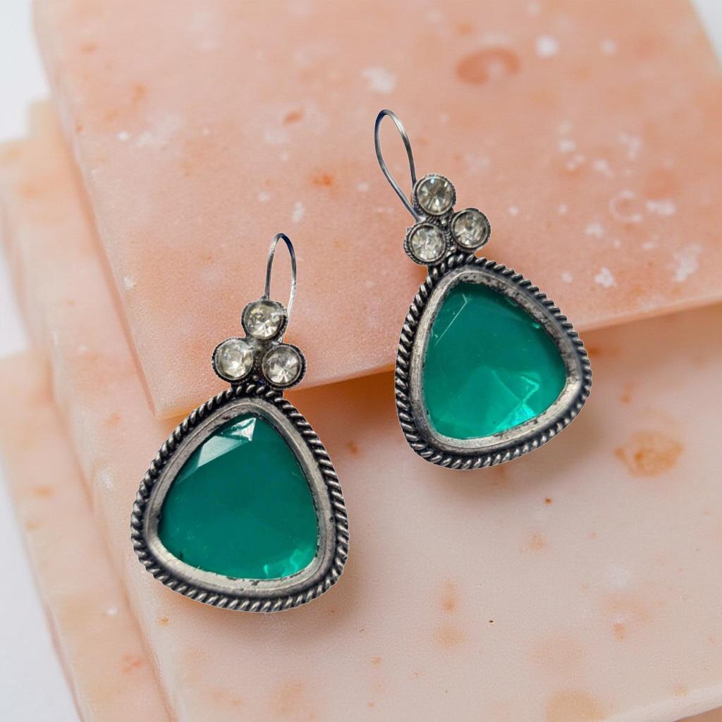 Rosé Glow Vintage Dangler Earrings