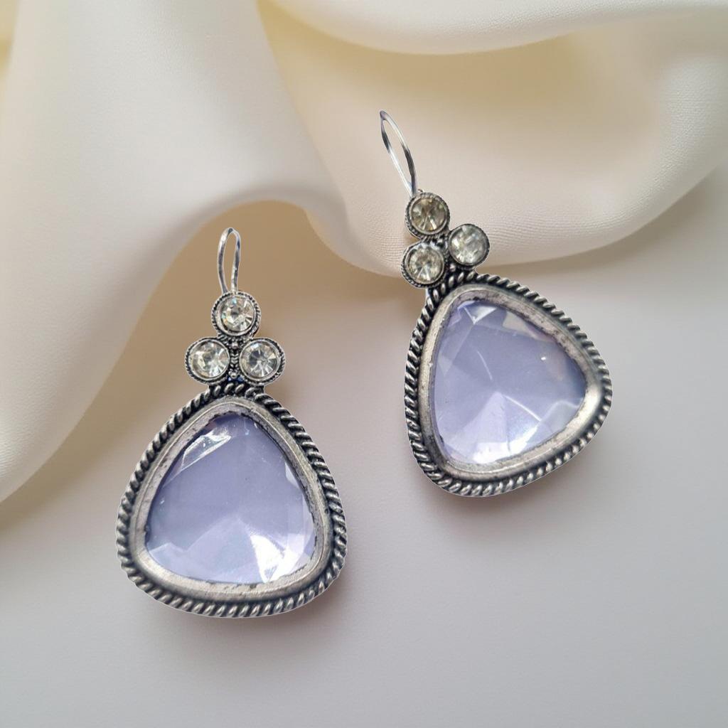 Rosé Glow Vintage Dangler Earrings