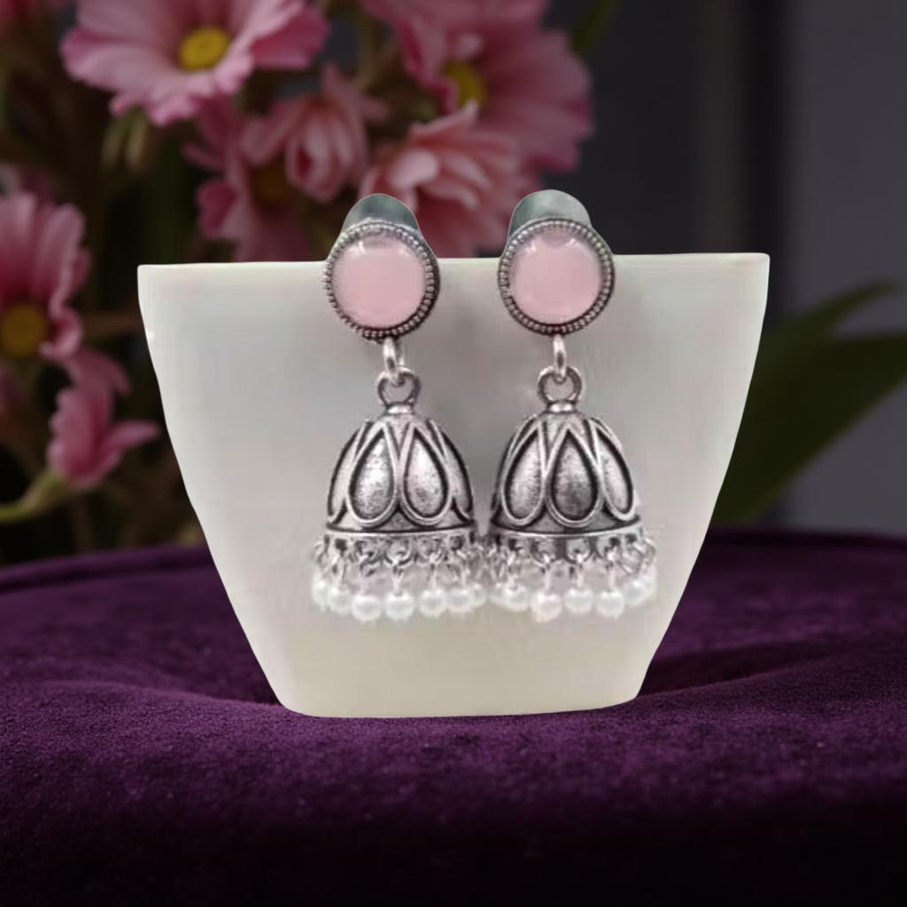 Pearl Dome Jhumki Earring