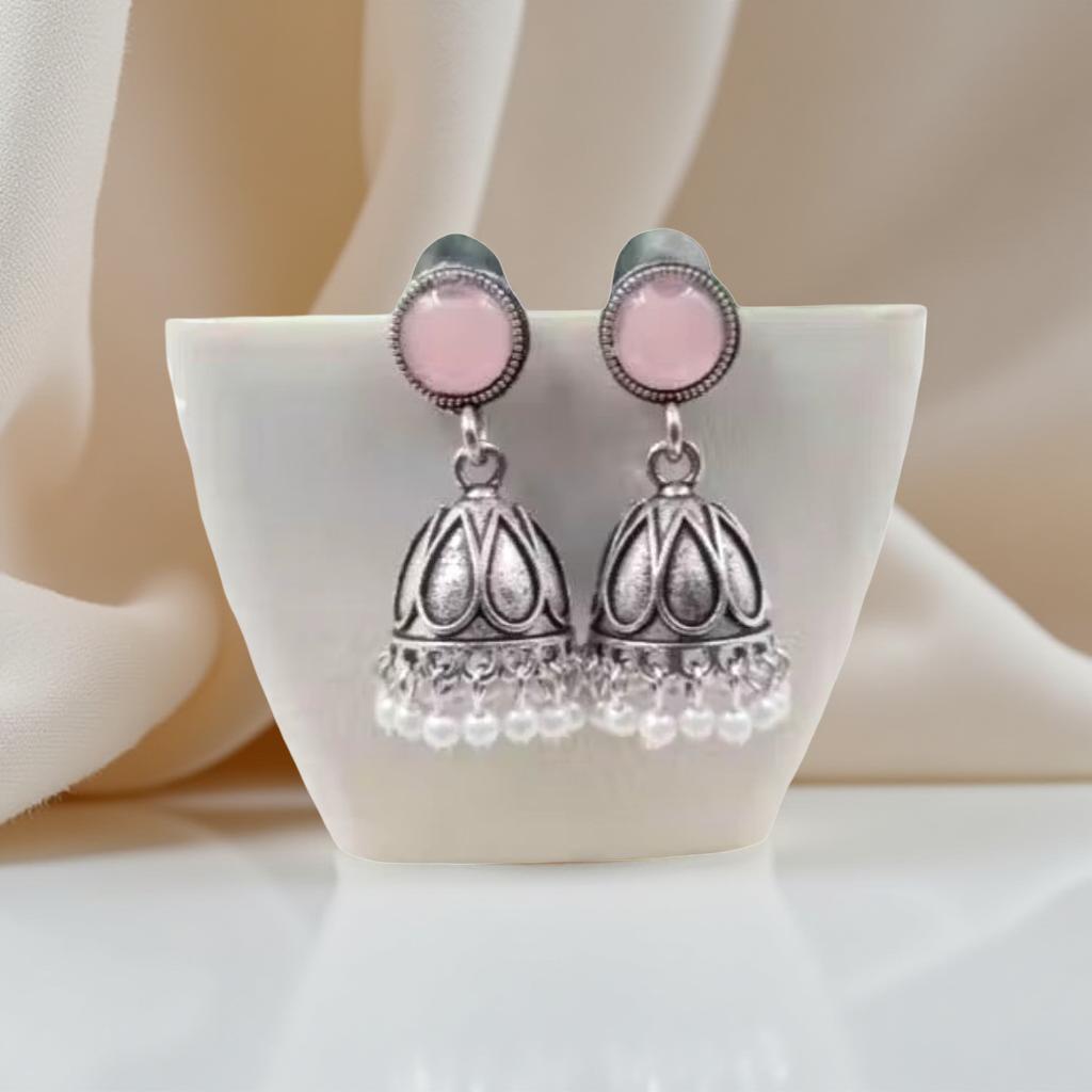 Pearl Dome Jhumki Earring